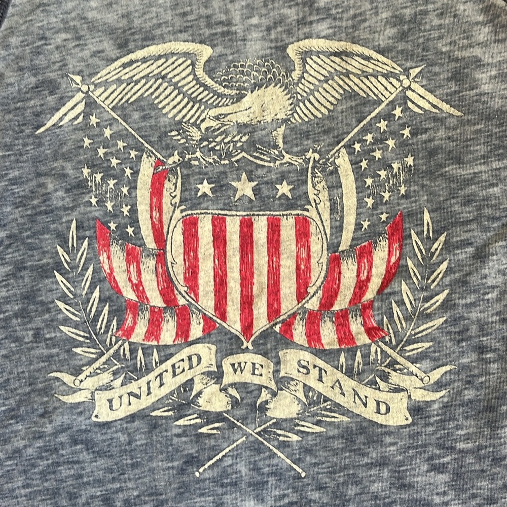 PJ Salvage “United We Stand” distressed tank top - Picture 8 of 9